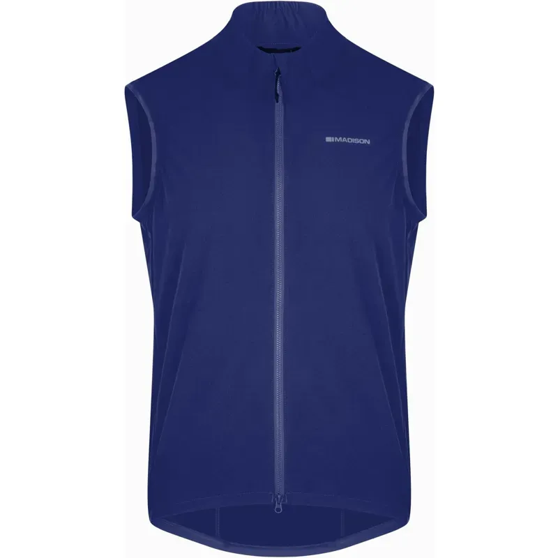 Madison Freewheel Packable Wind Resistant Gilet in Ink Navy